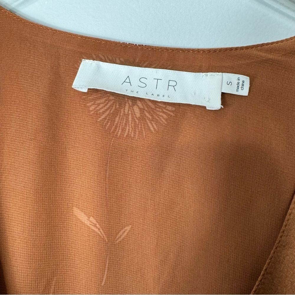 Aster flora Wrap Dress maxi dress size small 1981 - Picture 2 of 3